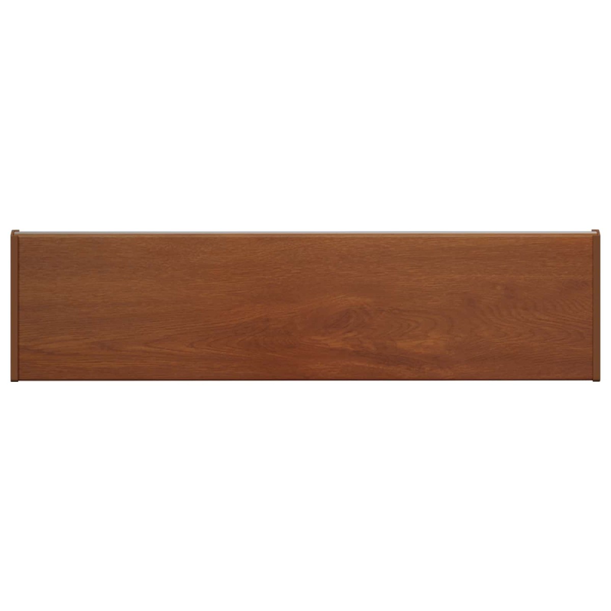vidaXL Σαβανωτό Παραθύρου Καφέ ξύλο 100 x 20 x 4,5 εκ PVC