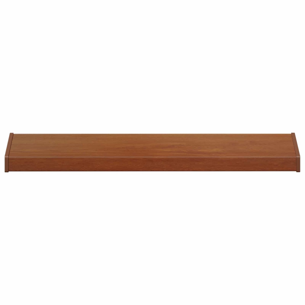 vidaXL Σαβανωτό Παραθύρου Καφέ ξύλο 100 x 20 x 4,5 εκ PVC