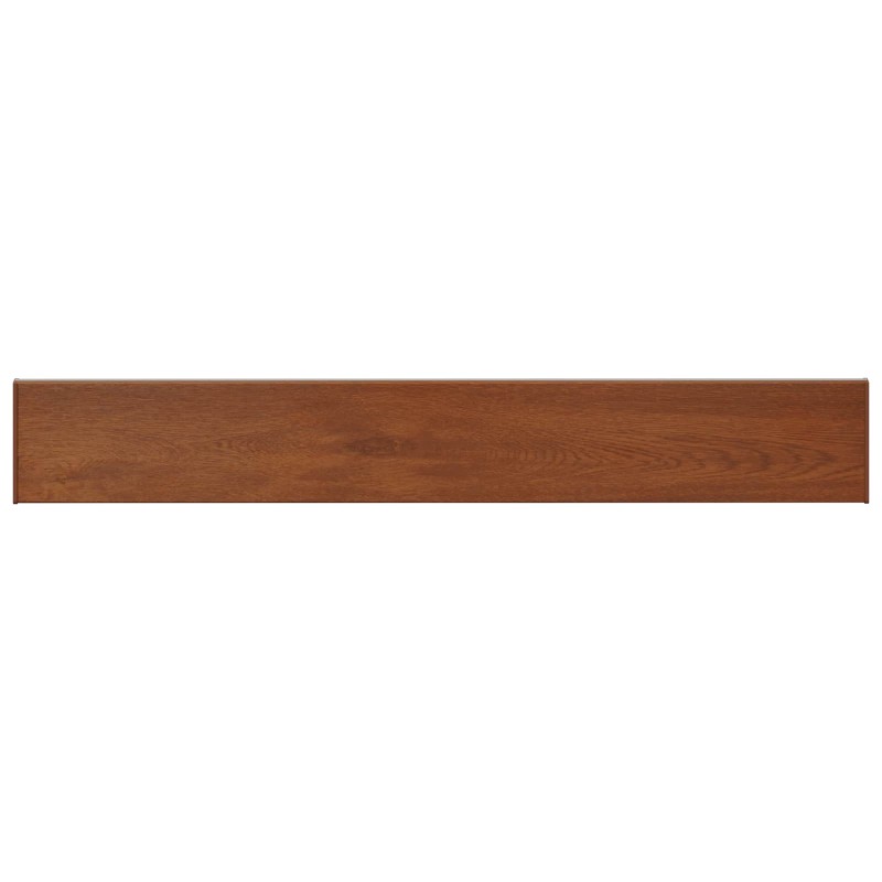 vidaXL Σαβανωτό Παραθύρου Καφέ ξύλο 160 x 25 x 4,5 εκ PVC