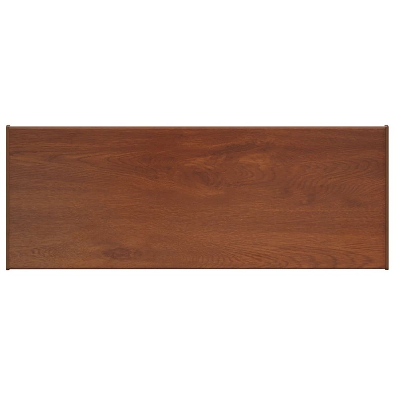 vidaXL Σαβανωτό Παραθύρου Καφέ ξύλο 100 x 30 x 4,5 εκ PVC