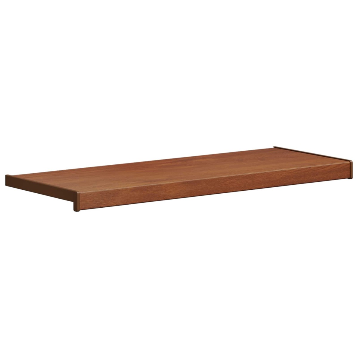vidaXL Σαβανωτό Παραθύρου Καφέ ξύλο 100 x 30 x 4,5 εκ PVC