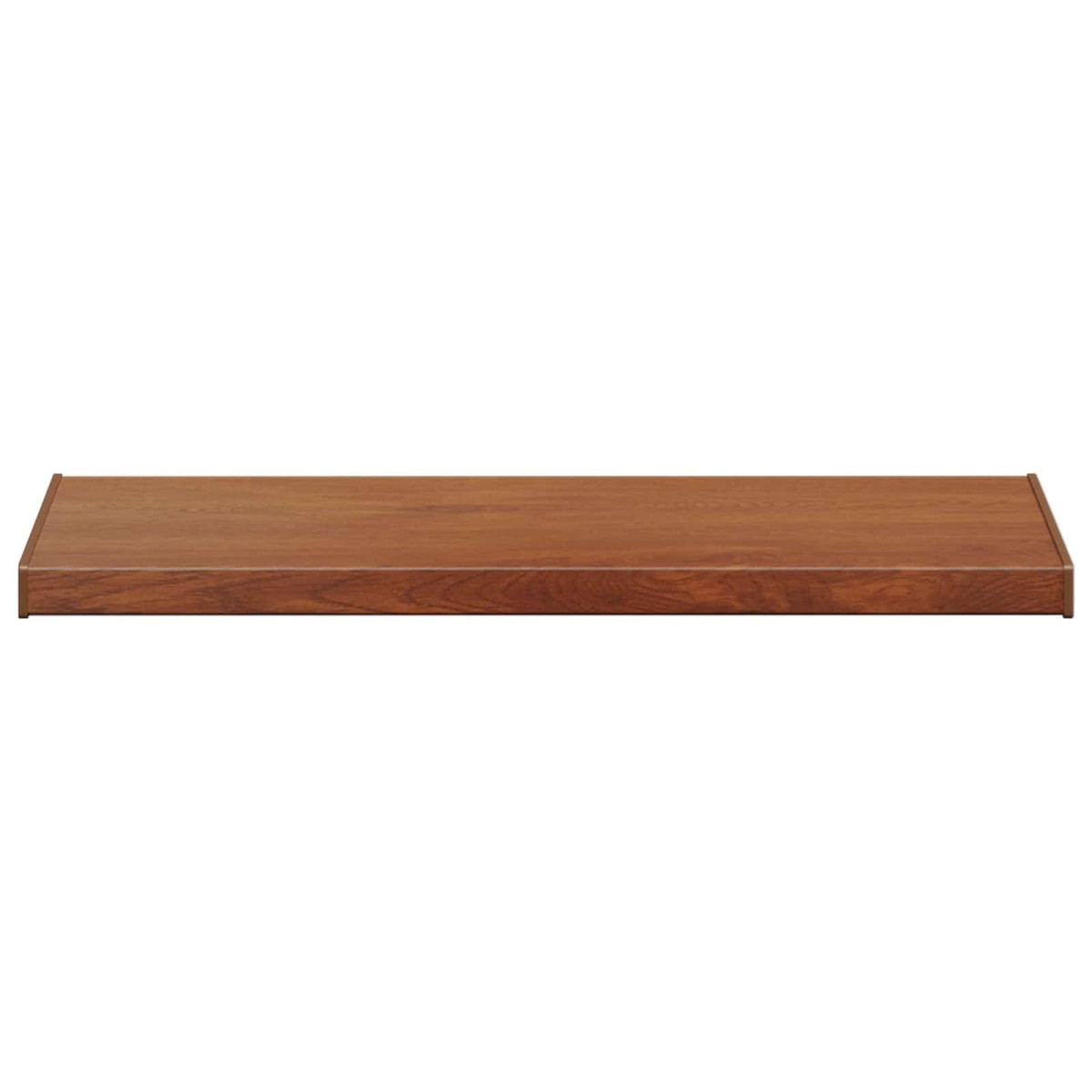 vidaXL Σαβανωτό Παραθύρου Καφέ ξύλο 100 x 40 x 4,5 εκ PVC