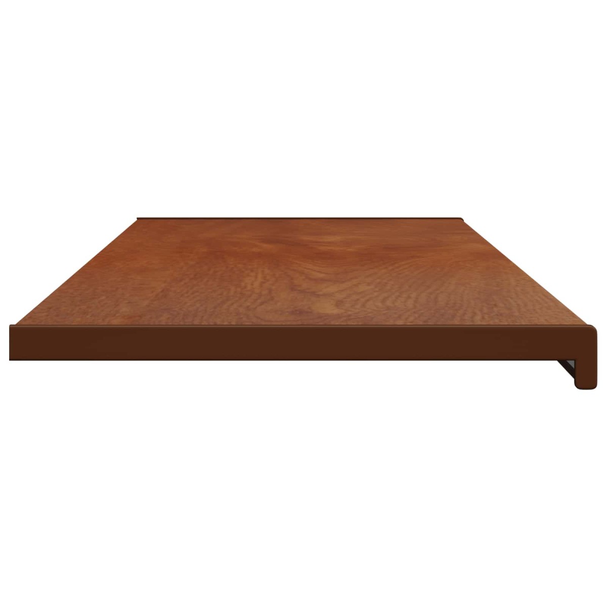 vidaXL Σαβανωτό Παραθύρου Καφέ ξύλο 160 x 40 x 4,5 εκ PVC