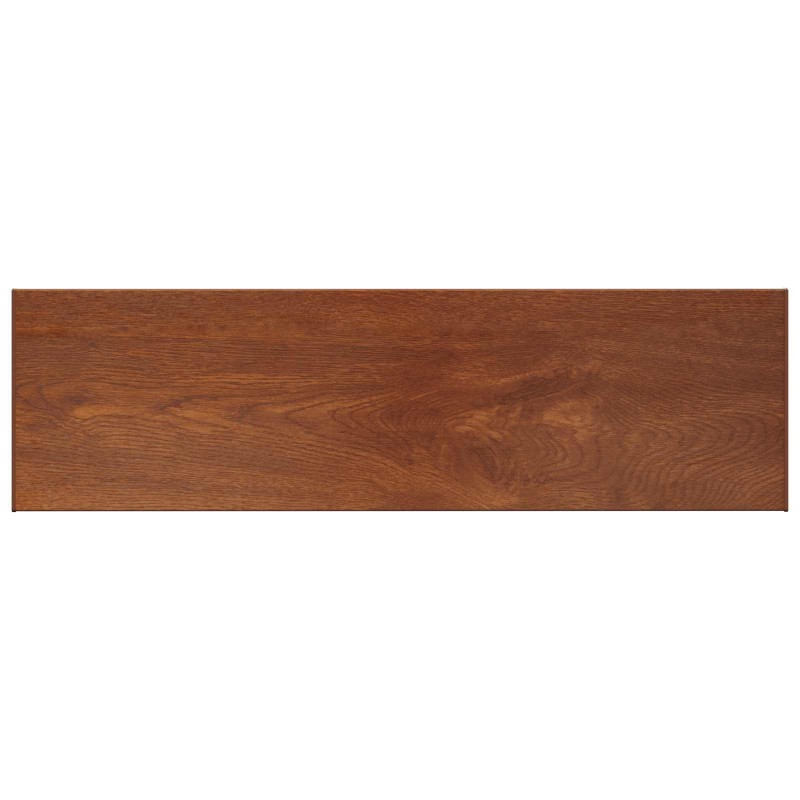 vidaXL Σαβανωτό Παραθύρου Καφέ ξύλο 160 x 45 x 4,5 εκ PVC