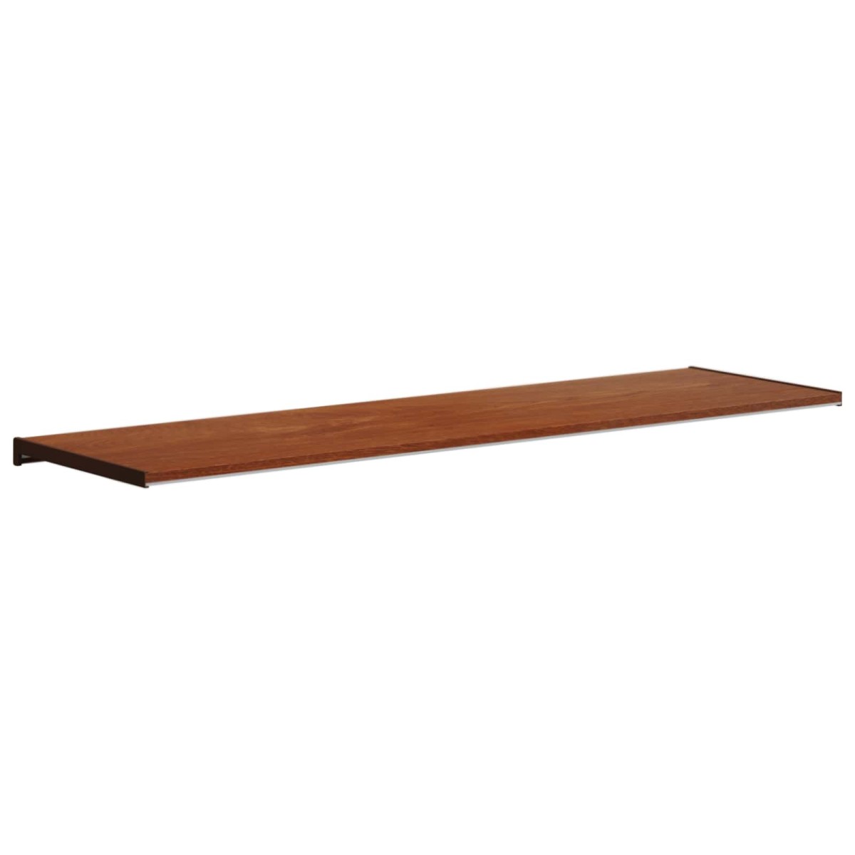 vidaXL Σαβανωτό Παραθύρου Καφέ ξύλο 160 x 45 x 4,5 εκ PVC