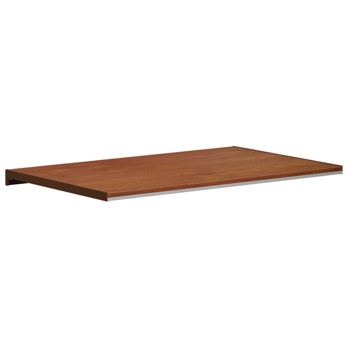 vidaXL Σαβανωτό Παραθύρου Καφέ ξύλο 60 x 50 x 4,5 εκ PVC
