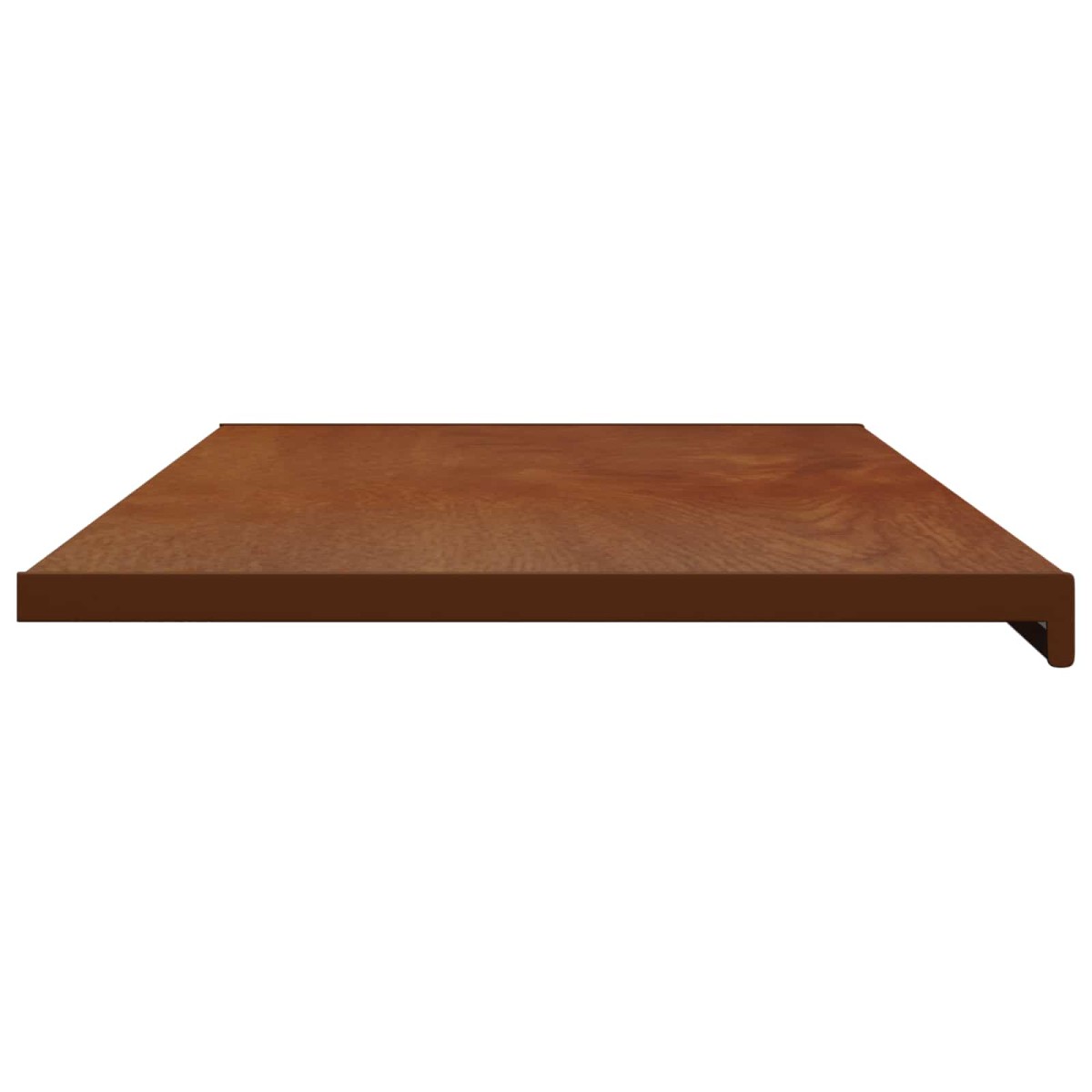 vidaXL Σαβανωτό Παραθύρου Καφέ ξύλο 160 x 50 x 4,5 εκ PVC