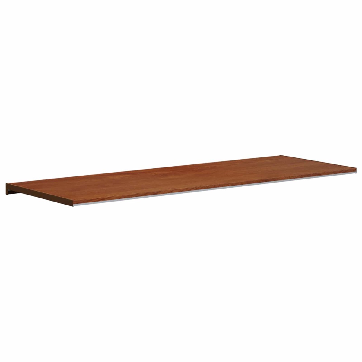 vidaXL Σαβανωτό Παραθύρου Καφέ ξύλο 160 x 50 x 4,5 εκ PVC