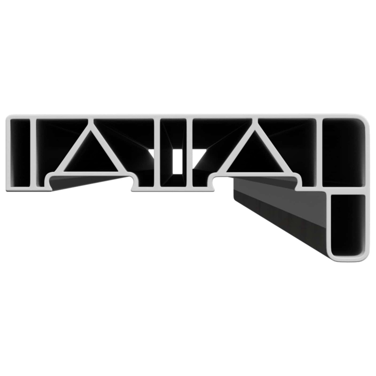vidaXL Σαβανωτό Παραθύρου Υφή Μάρμαρου 140 x 10 x 4,5 εκ PVC