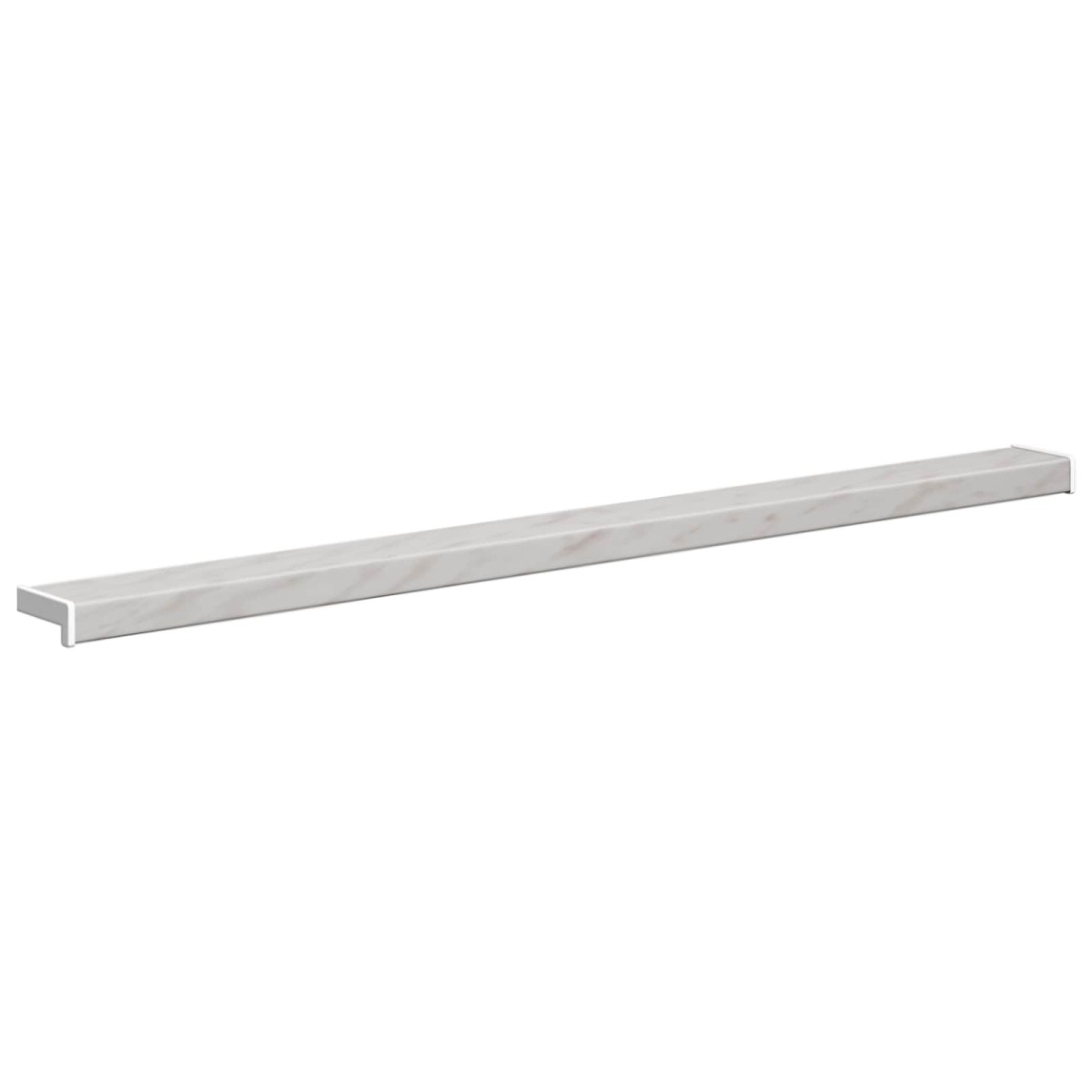 vidaXL Σαβανωτό Παραθύρου Υφή Μάρμαρου 160 x 10 x 4,5 εκ PVC