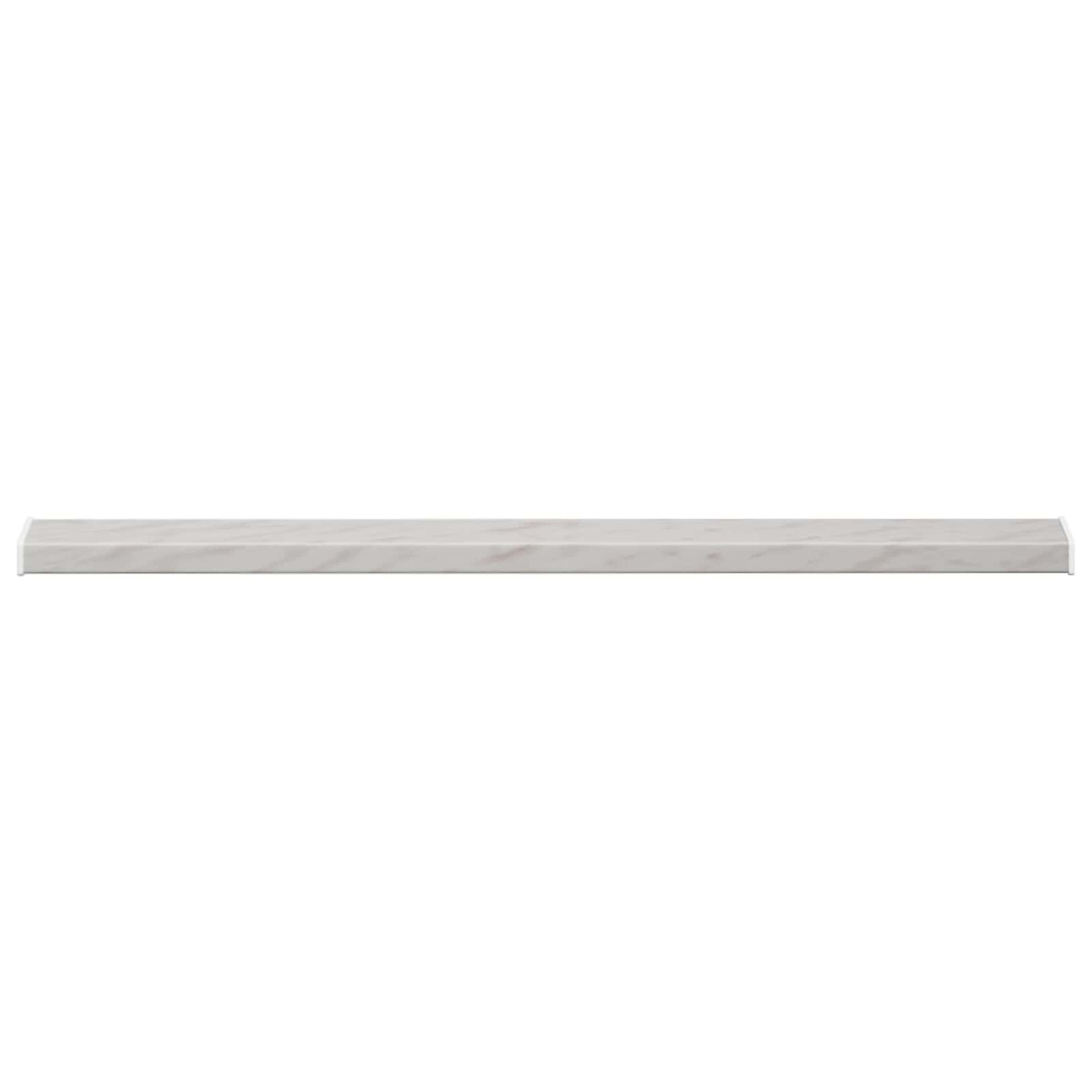 vidaXL Σαβανωτό Παραθύρου Υφή Μάρμαρου 120 x 15 x 4,5 εκ. PVC