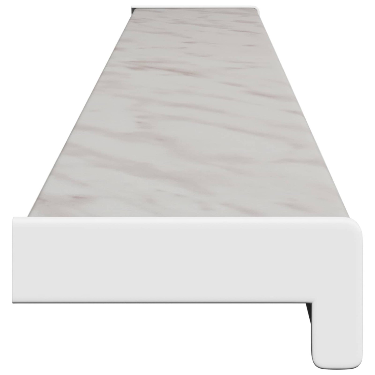 vidaXL Σαβανωτό Παραθύρου Υφή Μάρμαρου 140 x 15 x 4,5 εκ PVC