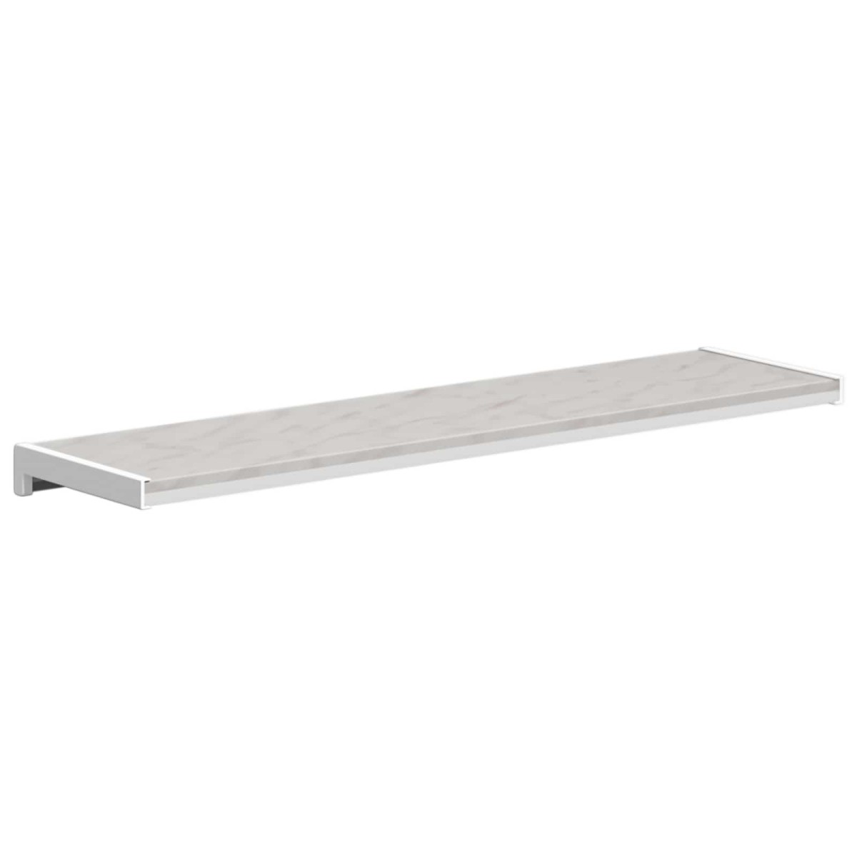 vidaXL Σαβανωτό Παραθύρου Υφή Μάρμαρου 100 x 20 x 4,5 εκ PVC