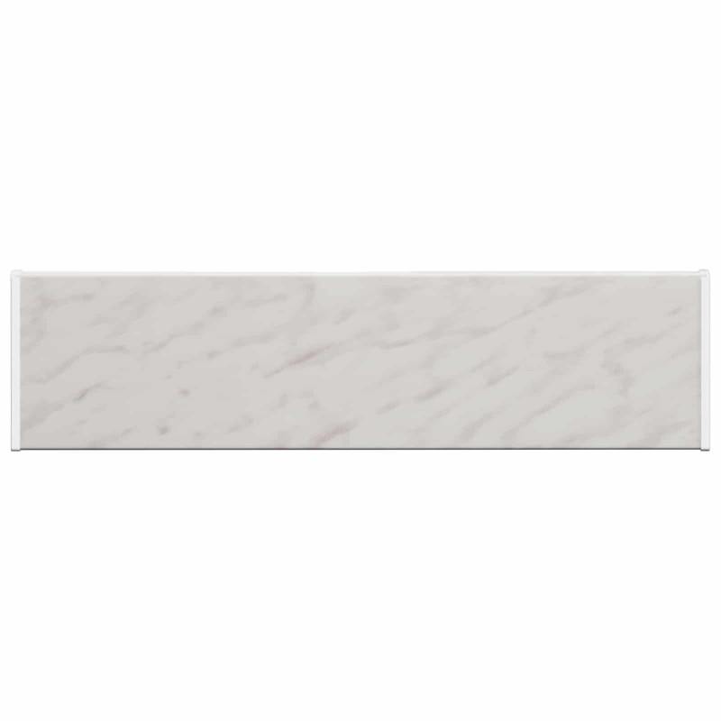 vidaXL Σαβανωτό Παραθύρου Υφή Μάρμαρου 100 x 25 x 4,5 εκ. PVC