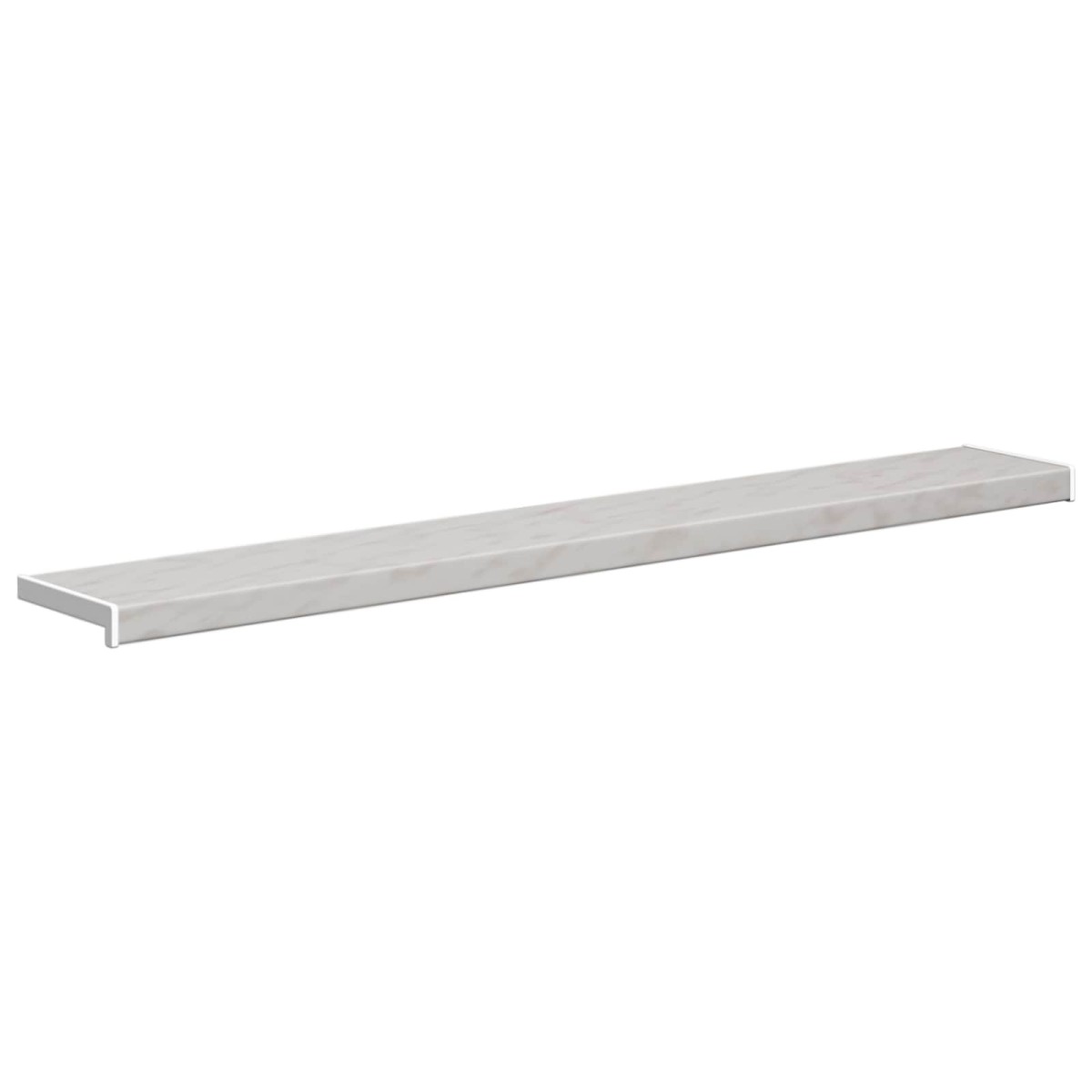 vidaXL Σαβανωτό Παραθύρου Υφή Μάρμαρου 160 x 25 x 4,5 εκ PVC