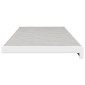 vidaXL Σαβανωτό Παραθύρου Υφή Μάρμαρου 120 x 30 x 4,5 εκ PVC