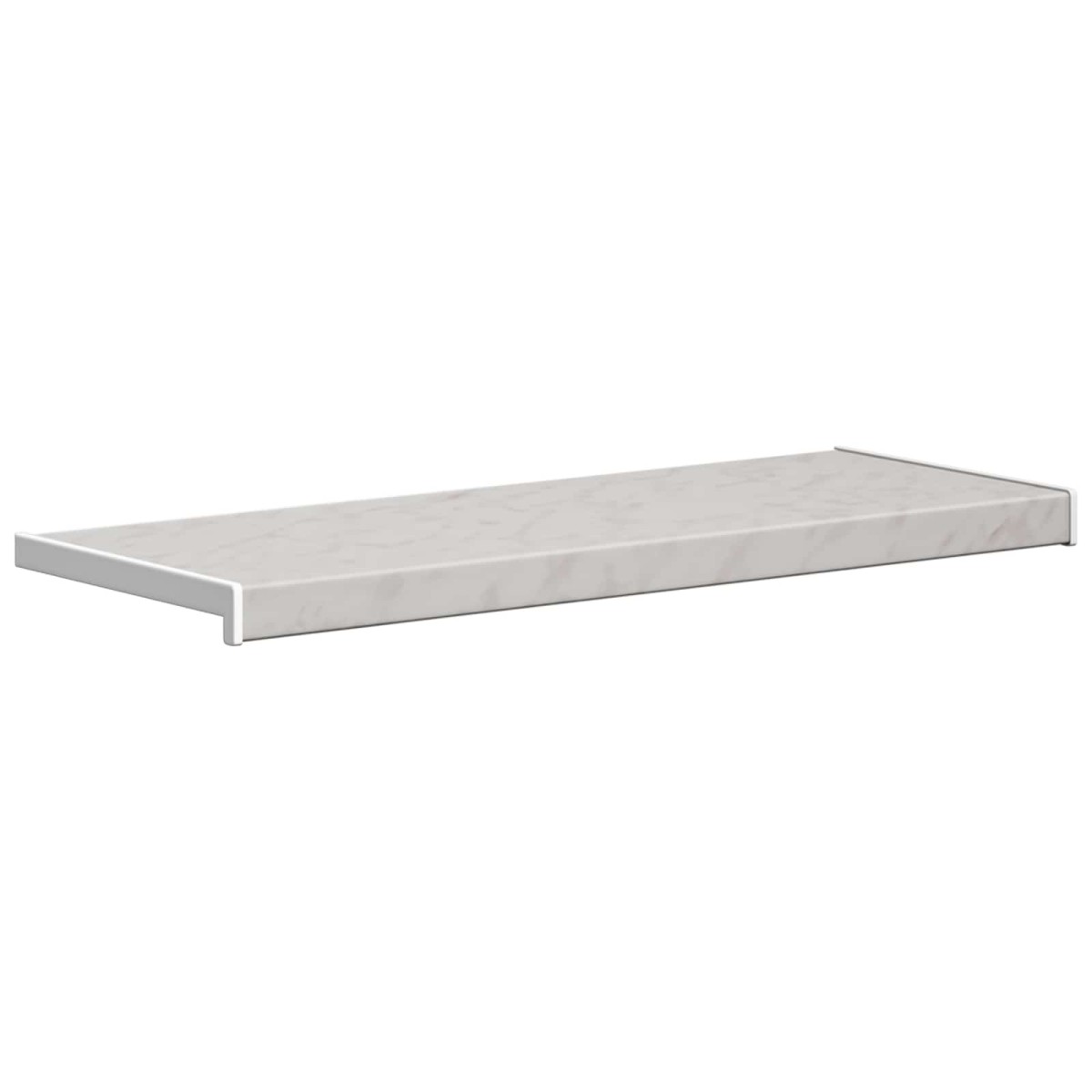 vidaXL Σαβανωτό Παραθύρου Υφή Μάρμαρου 80 x 35 x 4,5 εκ PVC