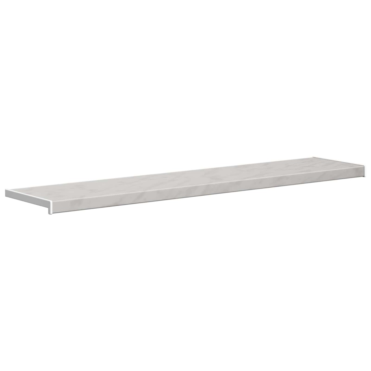 vidaXL Σαβανωτό Παραθύρου Υφή Μάρμαρου 120 x 35 x 4,5 εκ PVC