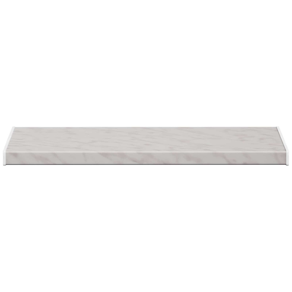 vidaXL Σαβανωτό Παραθύρου Υφή Μάρμαρου 80 x 40 x 4,5 εκ PVC