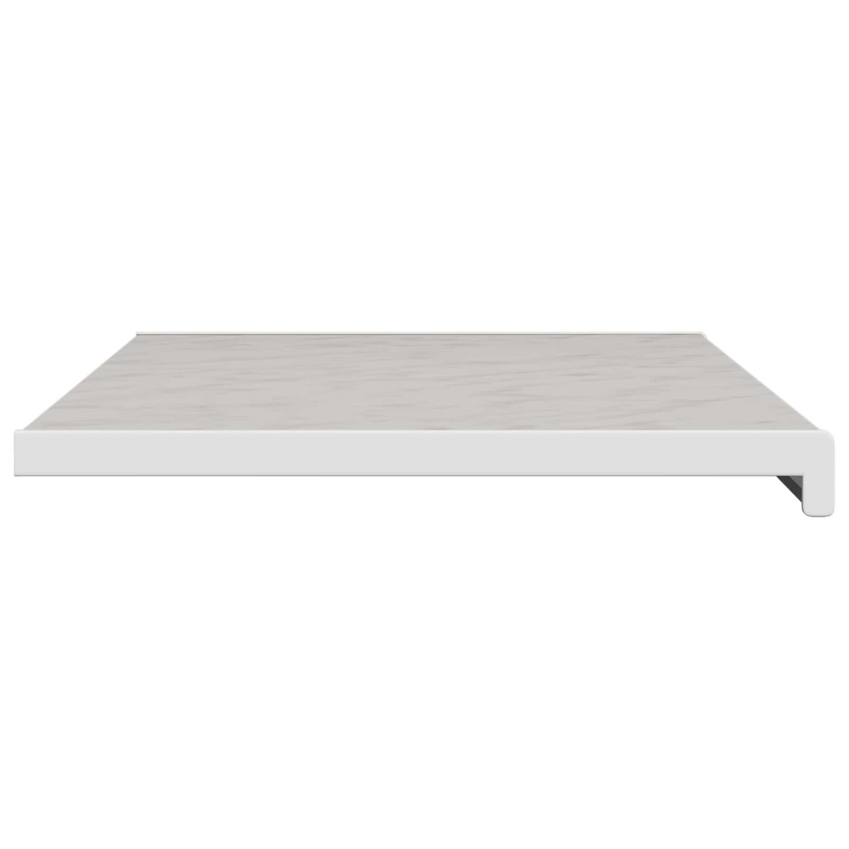 vidaXL Σαβανωτό Παραθύρου Υφή Μάρμαρου 60 x 45 x 4,5 εκ. PVC