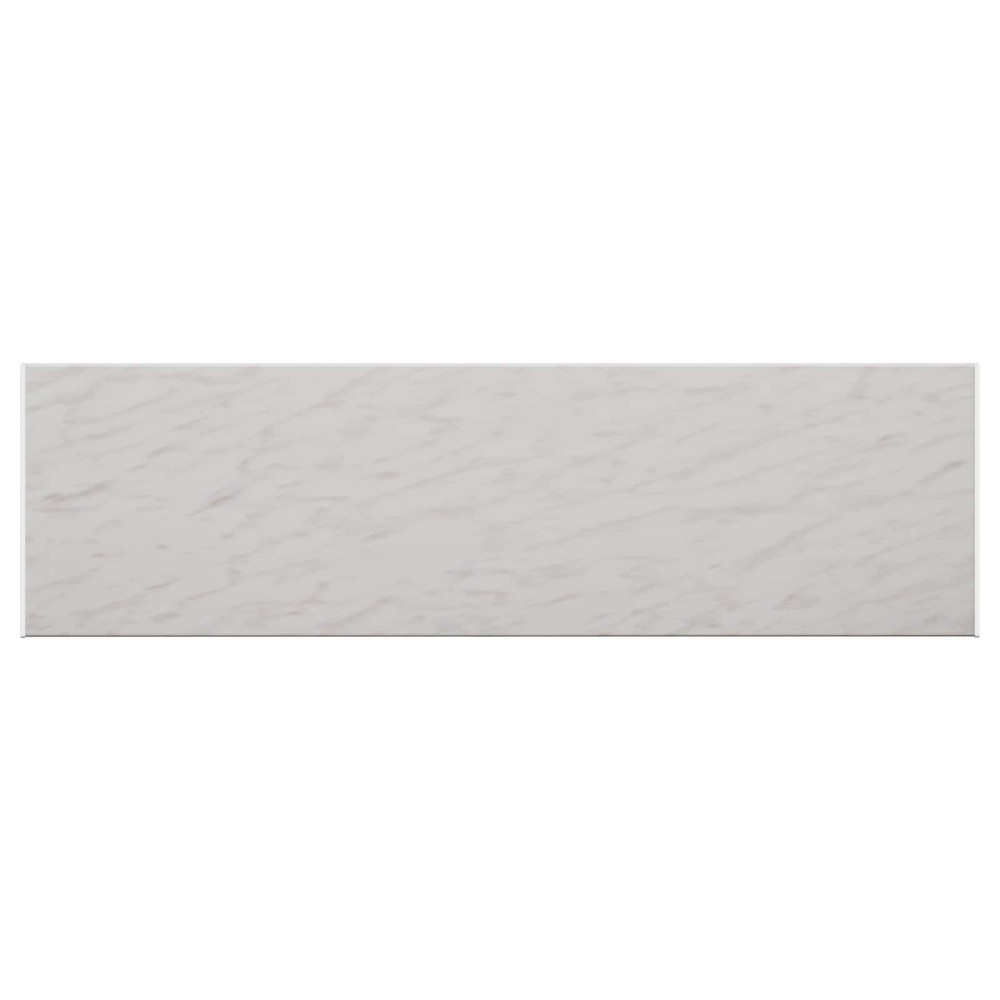 vidaXL Σαβανωτό Παραθύρου Υφή Μάρμαρου 140 x 45 x 4,5 εκ PVC