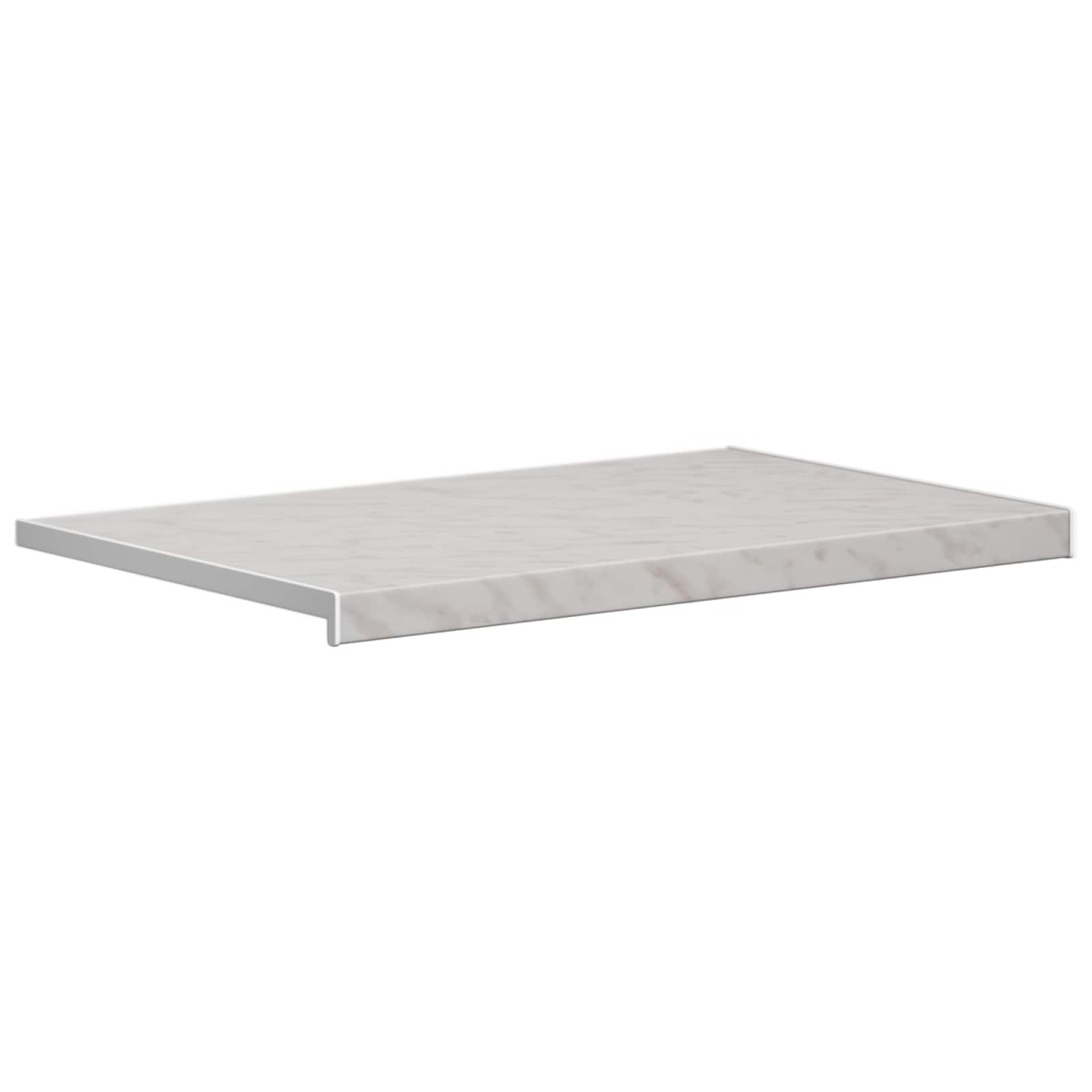vidaXL Σαβανωτό Παραθύρου Υφή Μάρμαρου 60 x 50 x 4,5 εκ PVC
