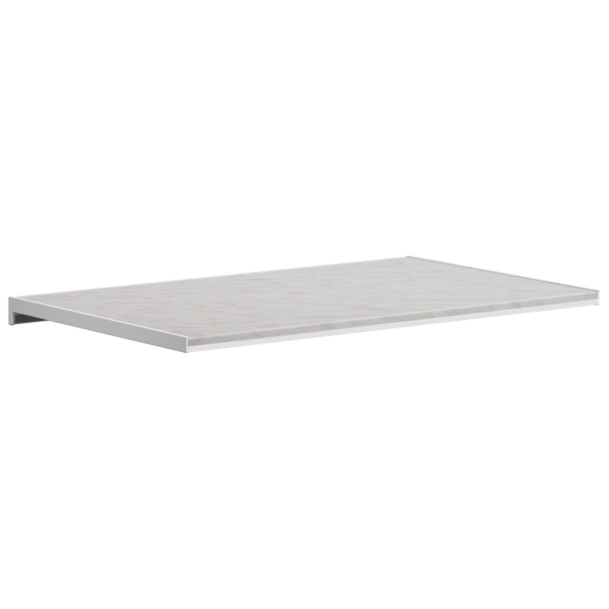 vidaXL Σαβανωτό Παραθύρου Υφή Μάρμαρου 60 x 50 x 4,5 εκ PVC