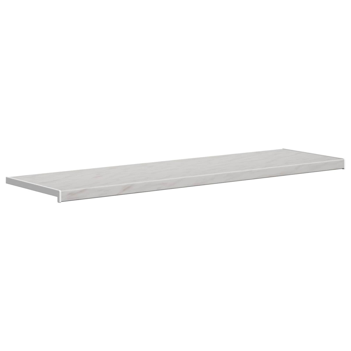vidaXL Σαβανωτό Παραθύρου Υφή Μάρμαρου 120 x 50 x 4,5 εκ PVC