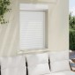 vidaXL Ρολό εισόδου Λευκός 70 x 100 cm Αλουμίνιο και Πολυουρεθάνη