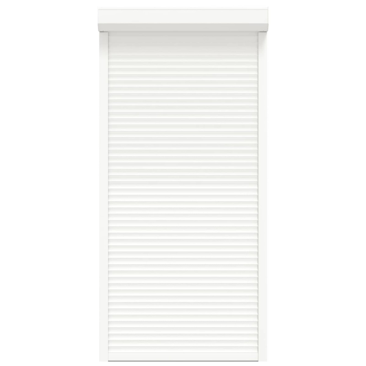 vidaXL Ρολό εισόδου Λευκός 100 x 210 cm Αλουμίνιο και Πολυουρεθάνη