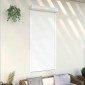 vidaXL Ρολό εισόδου Λευκός 100 x 210 cm Αλουμίνιο και Πολυουρεθάνη