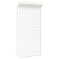 vidaXL Ρολό εισόδου Λευκός 110 x 220 cm Αλουμίνιο και Πολυουρεθάνη