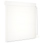 vidaXL Ρολό εισόδου Λευκός 130 x 140 cm Αλουμίνιο και Πολυουρεθάνη