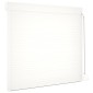 vidaXL Ρολό εισόδου Λευκός 160 x 150 cm Αλουμίνιο και Πολυουρεθάνη