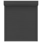 vidaXL Ρολό εισόδου Ανθρακί 100 x 120 cm Αλουμίνιο και Πολυουρεθάνη