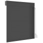 vidaXL Ρολό εισόδου Ανθρακί 100 x 120 cm Αλουμίνιο και Πολυουρεθάνη