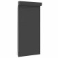 vidaXL Ρολό εισόδου Ανθρακί 100 x 210 cm Αλουμίνιο και Πολυουρεθάνη