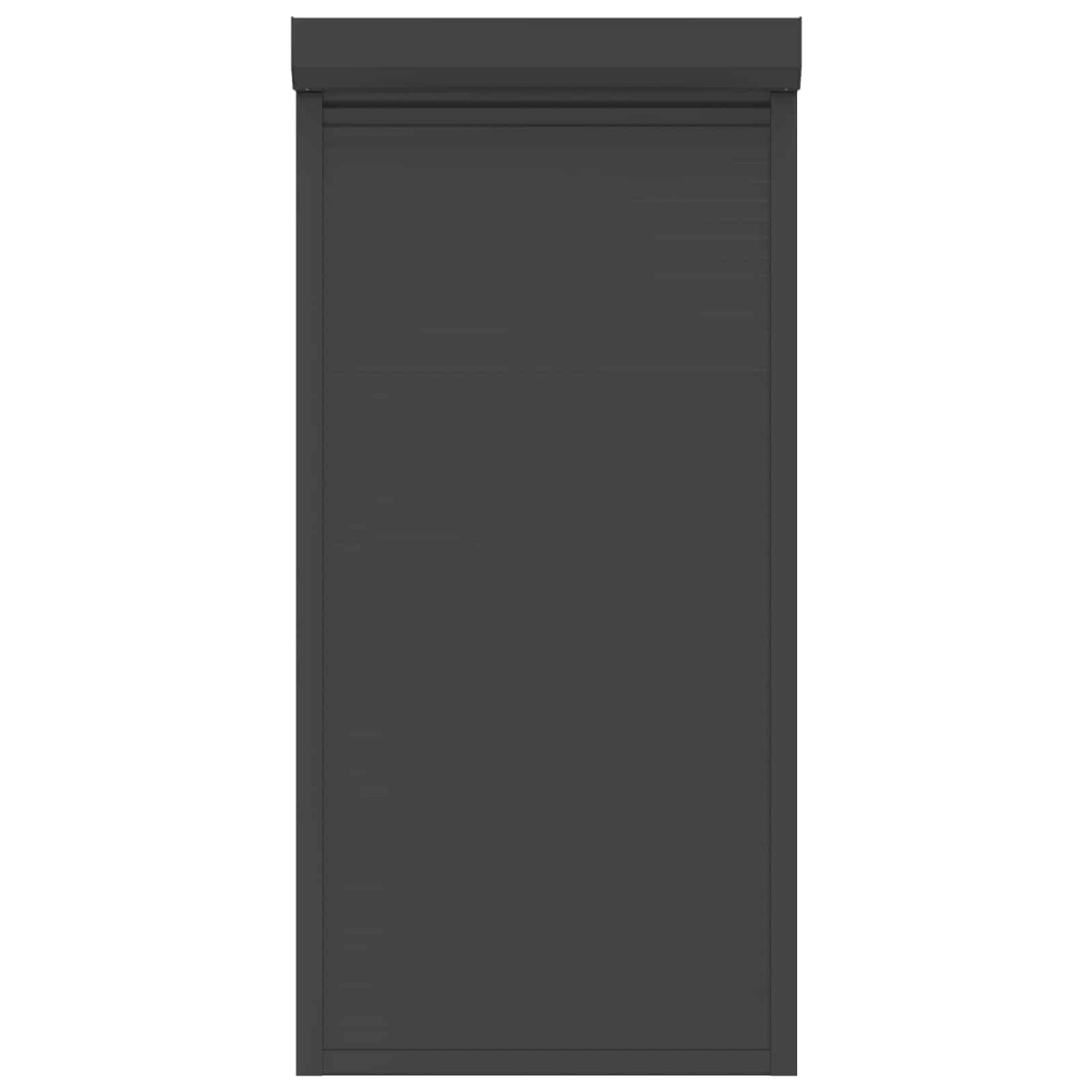 vidaXL Ρολό εισόδου Ανθρακί 100 x 210 cm Αλουμίνιο και Πολυουρεθάνη