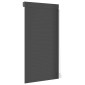 vidaXL Ρολό εισόδου Ανθρακί 110 x 220 cm Αλουμίνιο και Πολυουρεθάνη