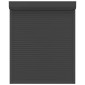 vidaXL Ρολό εισόδου Ανθρακί 120 x 150 cm Αλουμίνιο και Πολυουρεθάνη