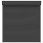 vidaXL Ρολό εισόδου Ανθρακί 130 x 140 cm Αλουμίνιο και Πολυουρεθάνη