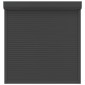 vidaXL Ρολό εισόδου Ανθρακί 140 x 150 cm Αλουμίνιο και Πολυουρεθάνη