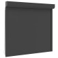vidaXL Ρολό εισόδου Ανθρακί 160 x 150 cm Αλουμίνιο και Πολυουρεθάνη