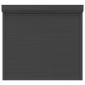 vidaXL Ρολό εισόδου Ανθρακί 160 x 150 cm Αλουμίνιο και Πολυουρεθάνη