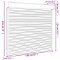 vidaXL Ρολό εισόδου Ανθρακί 160 x 150 cm Αλουμίνιο και Πολυουρεθάνη