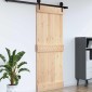 vidaXL Πόρτα NARVIK Φυσικό 100 x 210 cm Συμπαγές Ξύλο Πεύκου