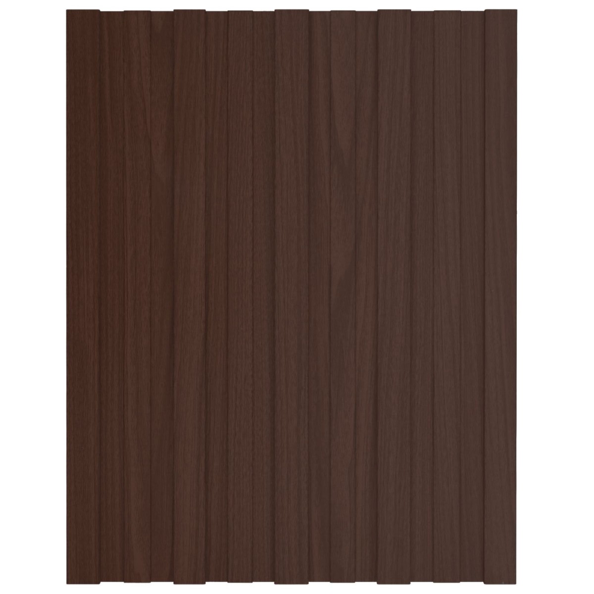 vidaXL Πάνελ οροφής 36 τεμ. Καφέ 60 x 45 cm Γαλβανισμένος χάλυβας