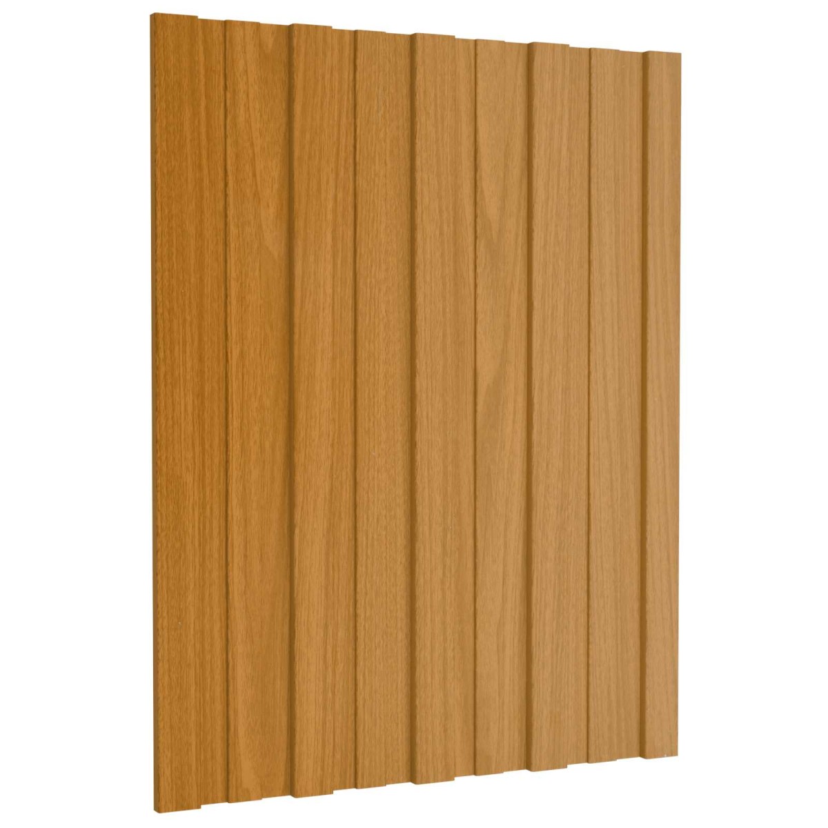 vidaXL Πάνελ οροφής 12 τεμ. Φυσικό 60 x 45 cm Γαλβανισμένος χάλυβας
