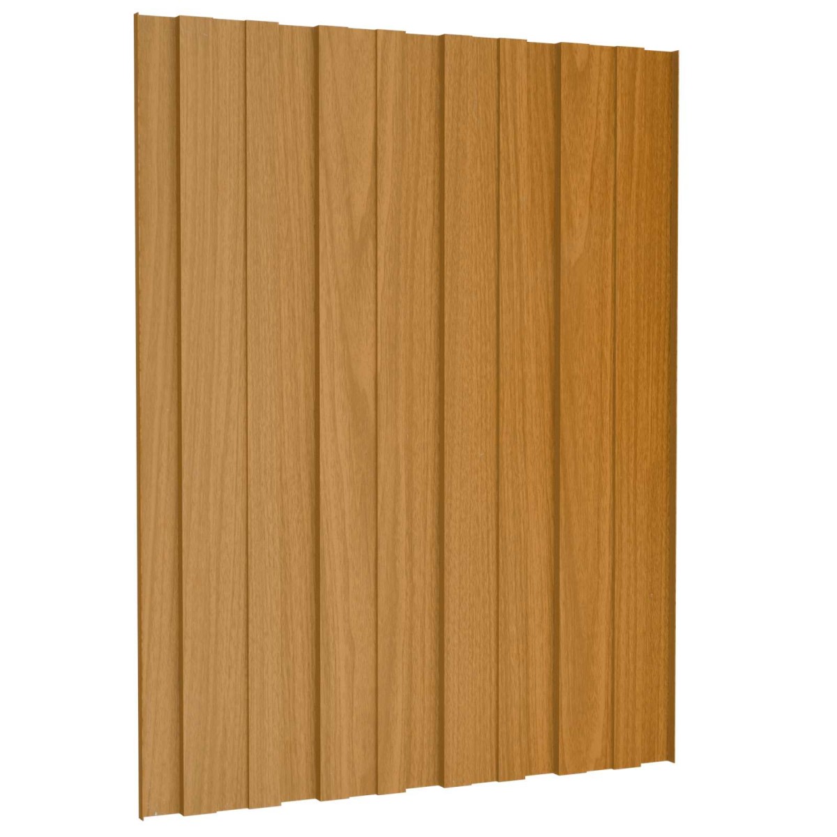 vidaXL Πάνελ οροφής 12 τεμ. Φυσικό 60 x 45 cm Γαλβανισμένος χάλυβας