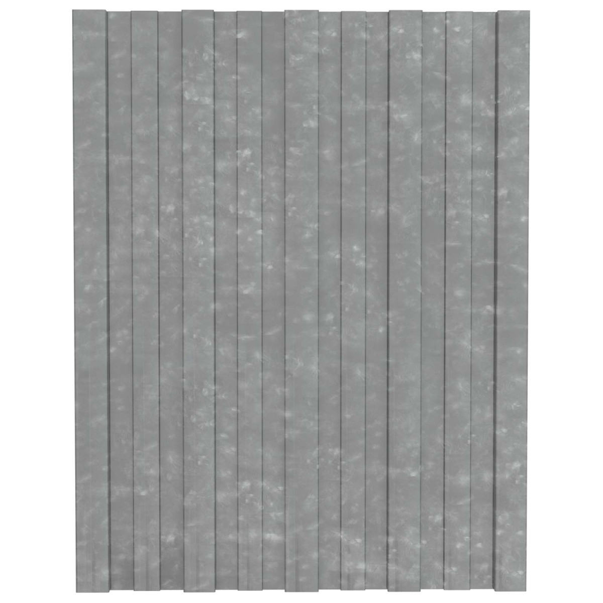 vidaXL Πάνελ οροφής 36 τεμ. Ασημί 60 x 45 cm Γαλβανισμένος χάλυβας